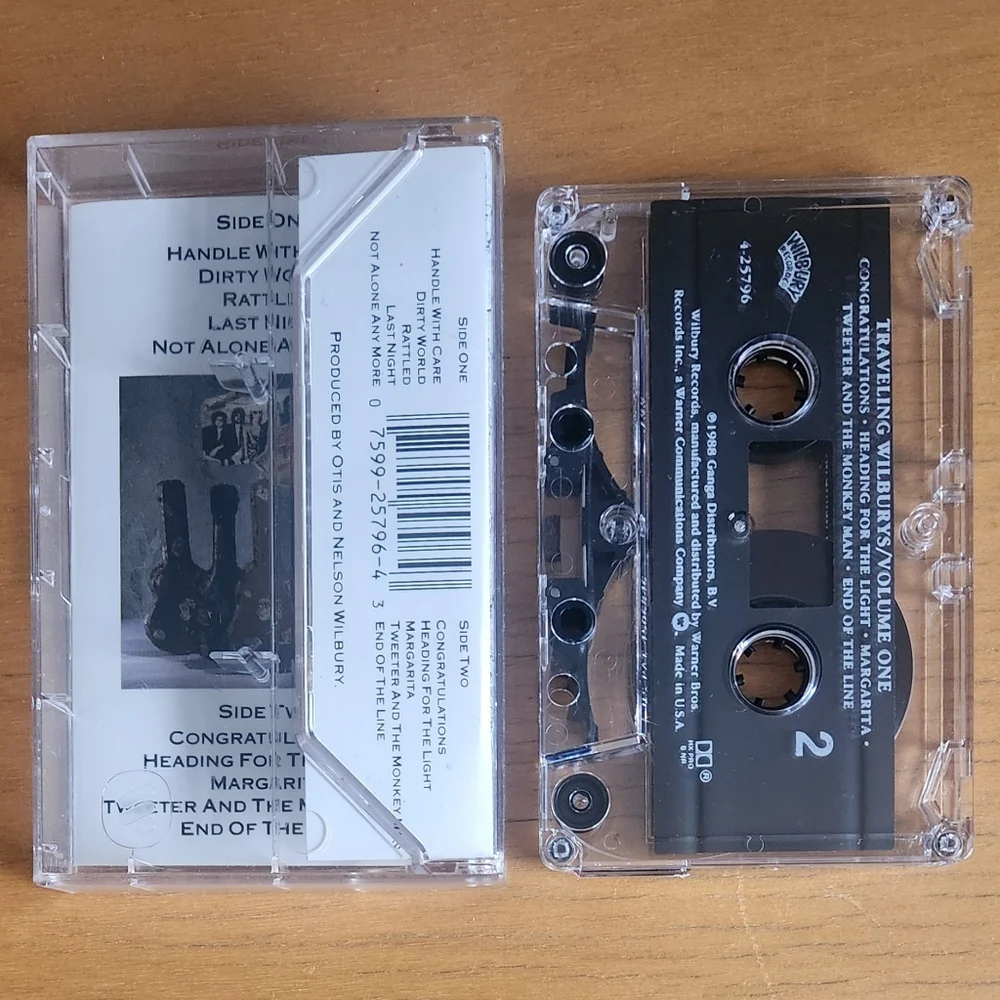 Traveling Wilburys, Tom Petty, Roy Orbson - 1980s Cassette Tapes (Lot of 3)   - Picture 4 of 8
